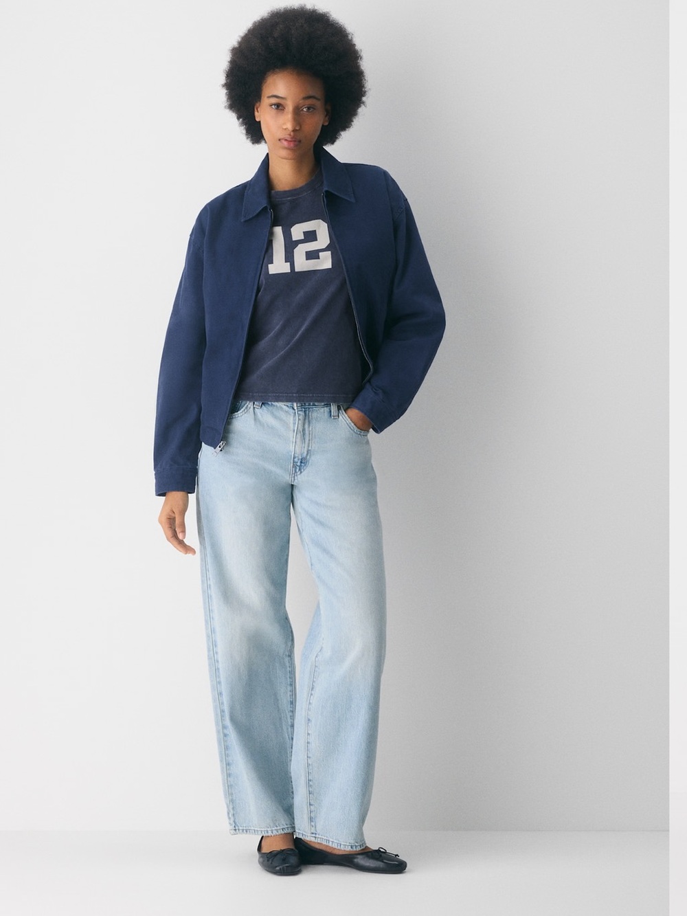 Levi's baggy dad jean